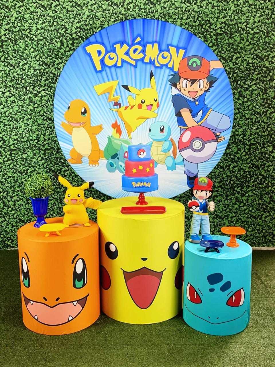 Kit Pegue E Monte Pokemon (Prata) - maya.locacoes