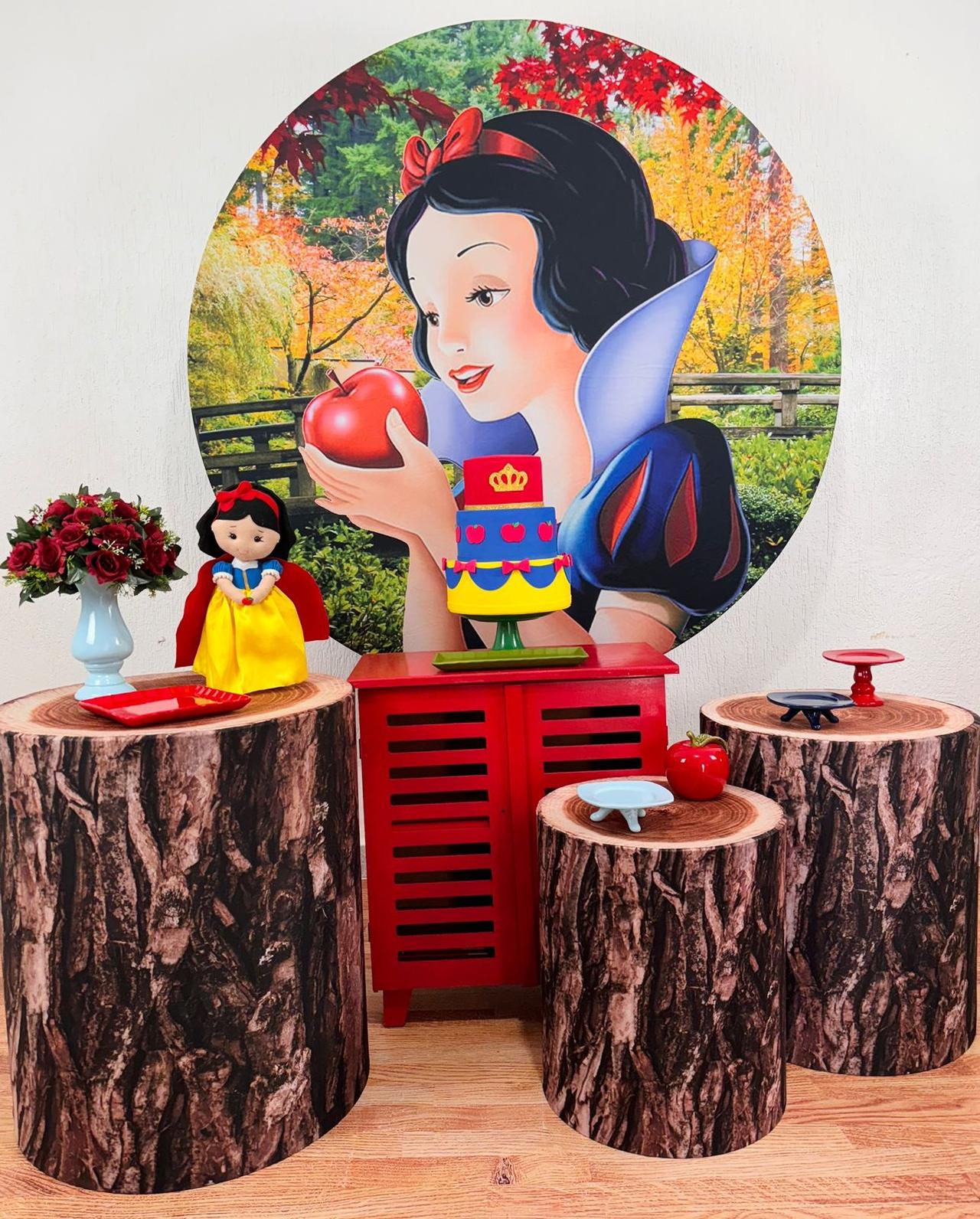 Kit Pegue E Monte Branca de Neve - Ouro - maya.locacoes