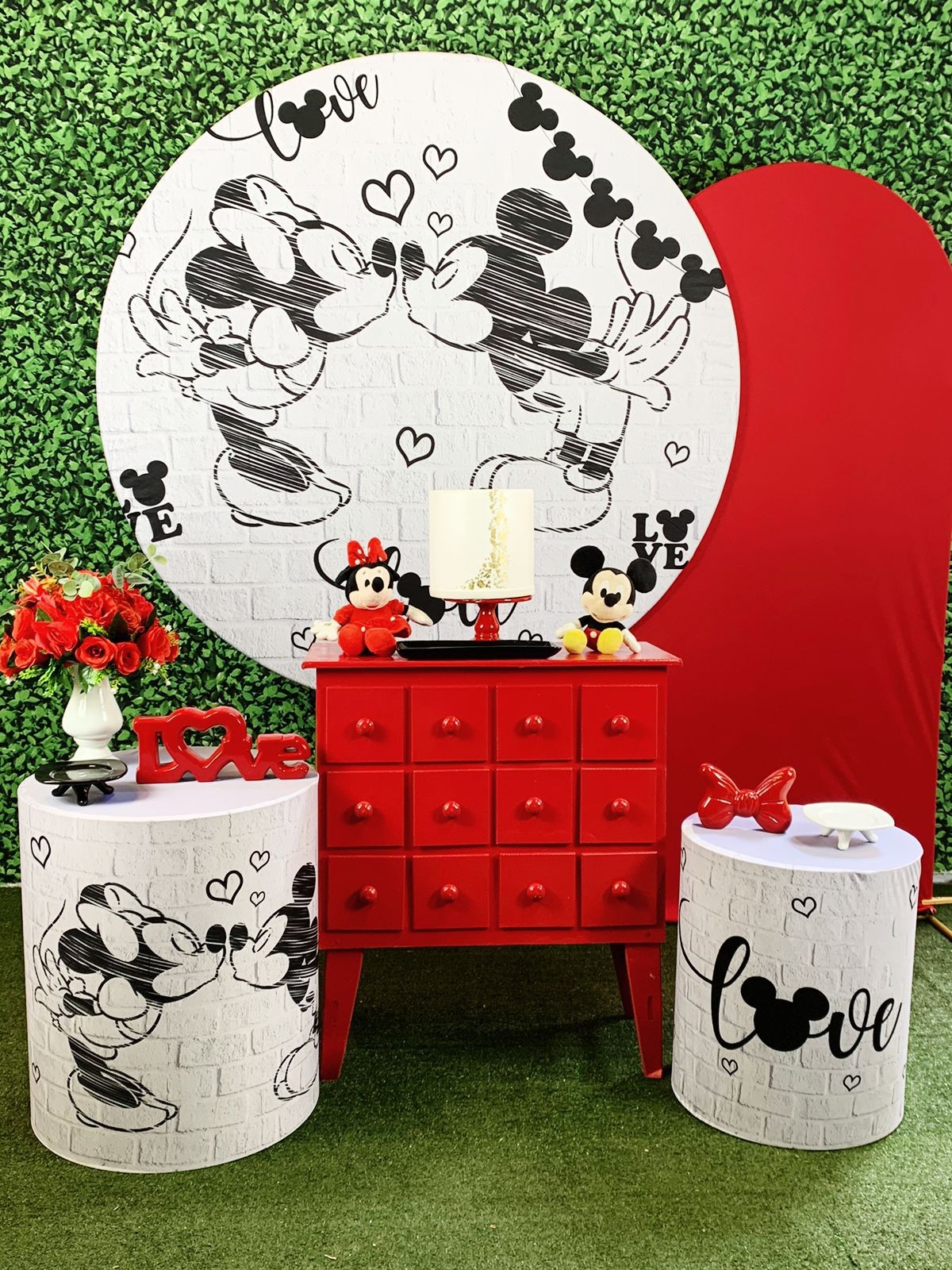 Kit Pegue E Monte Mickey E Minnei - Diamante - maya.locacoes