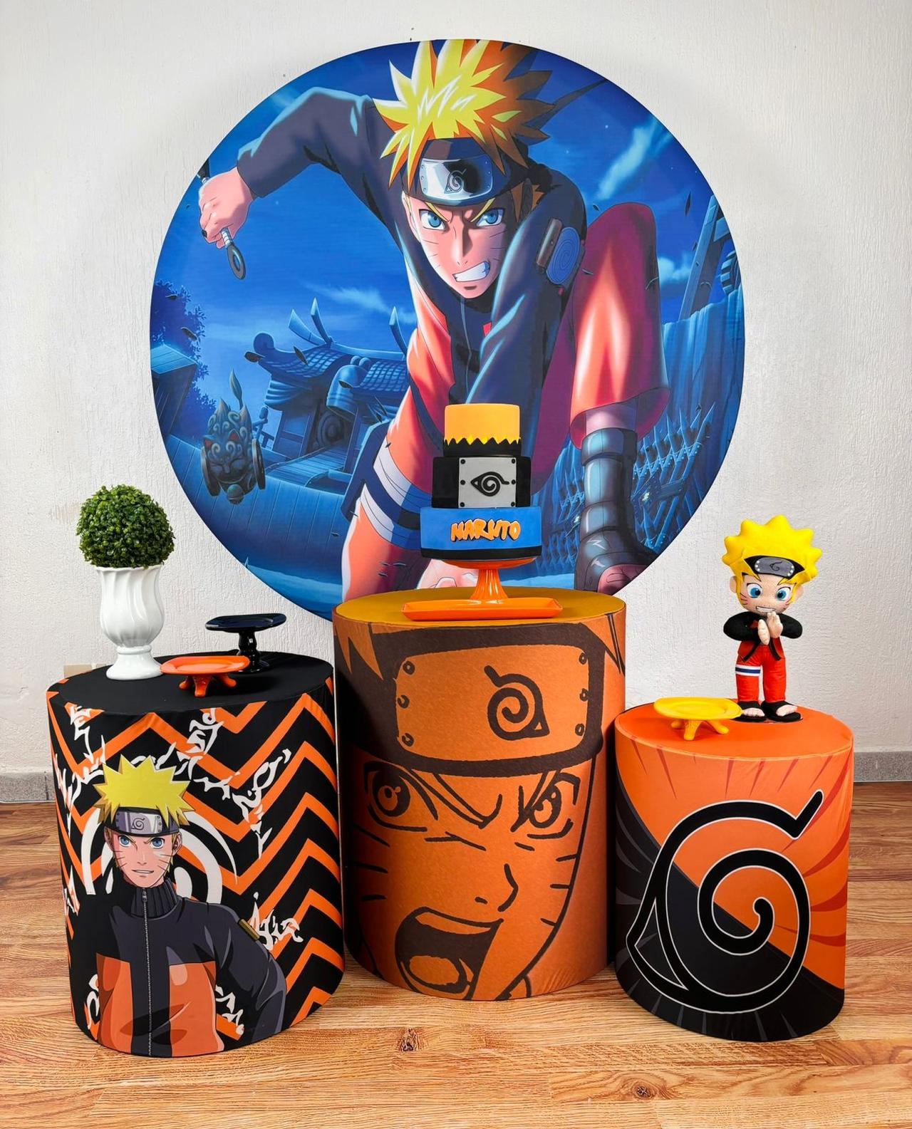 Kit Pegue E Monte Naruto (Prata) - maya.locacoes