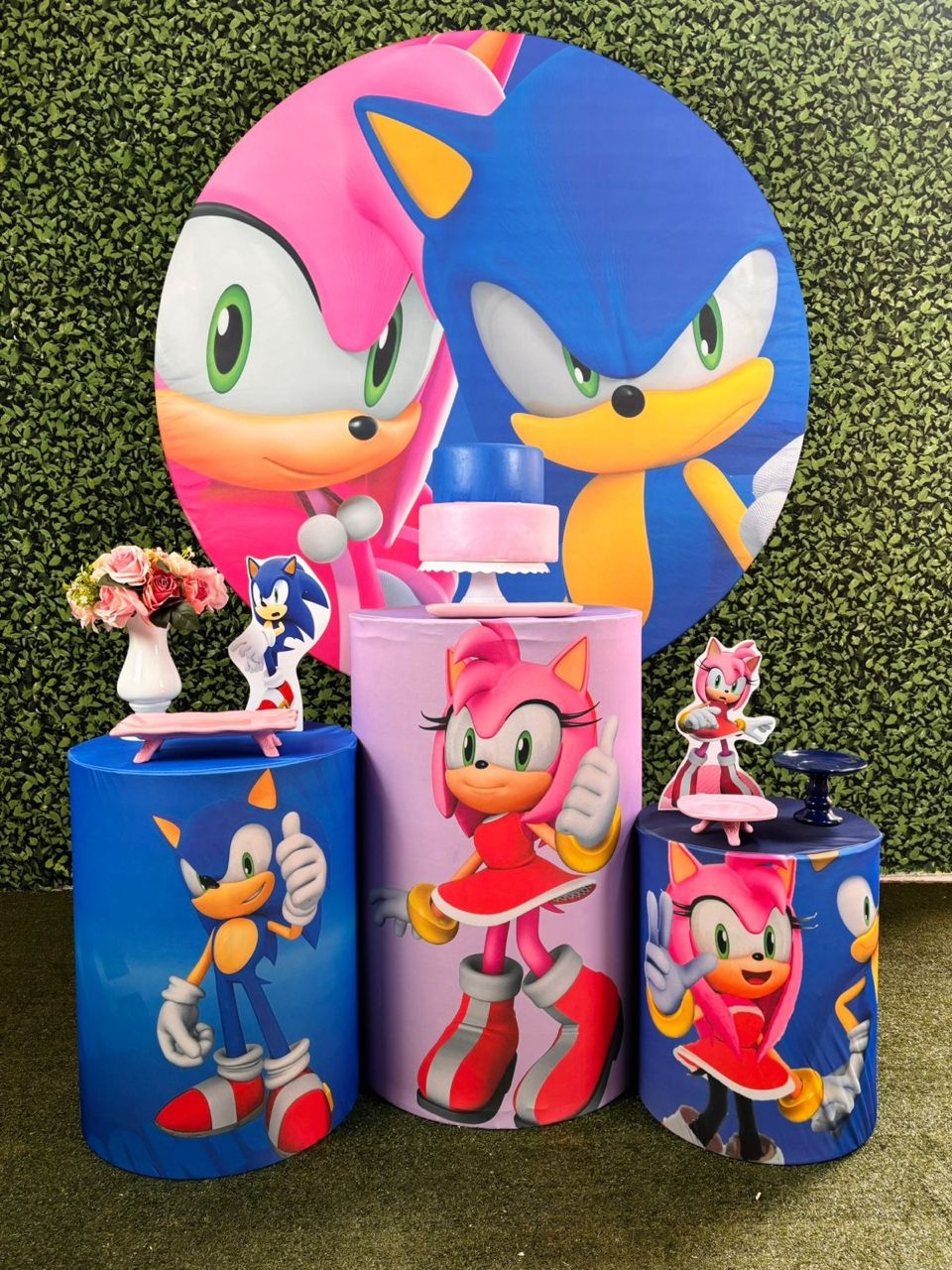 Kit Pegue E Monte Sonic E Amy - Prata - maya.locacoes