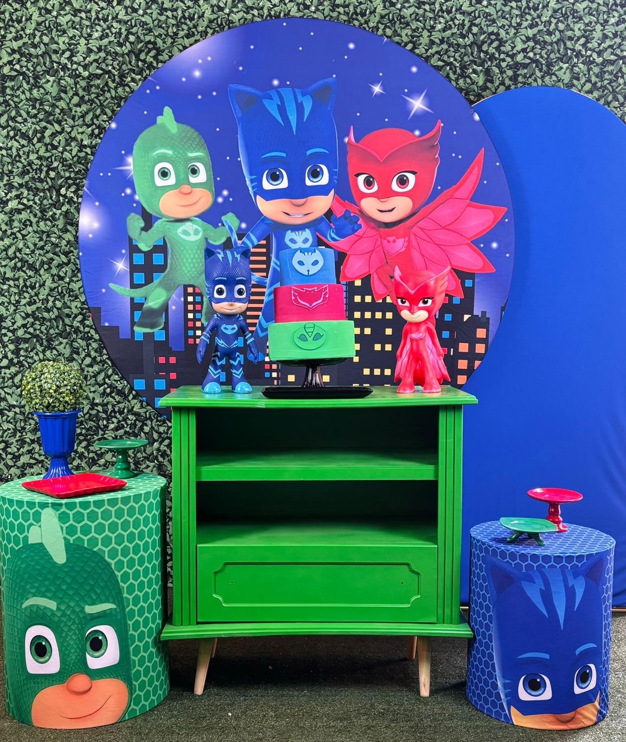 Kit Pegue E Monte Pj Mask - Ouro - maya.locacoes