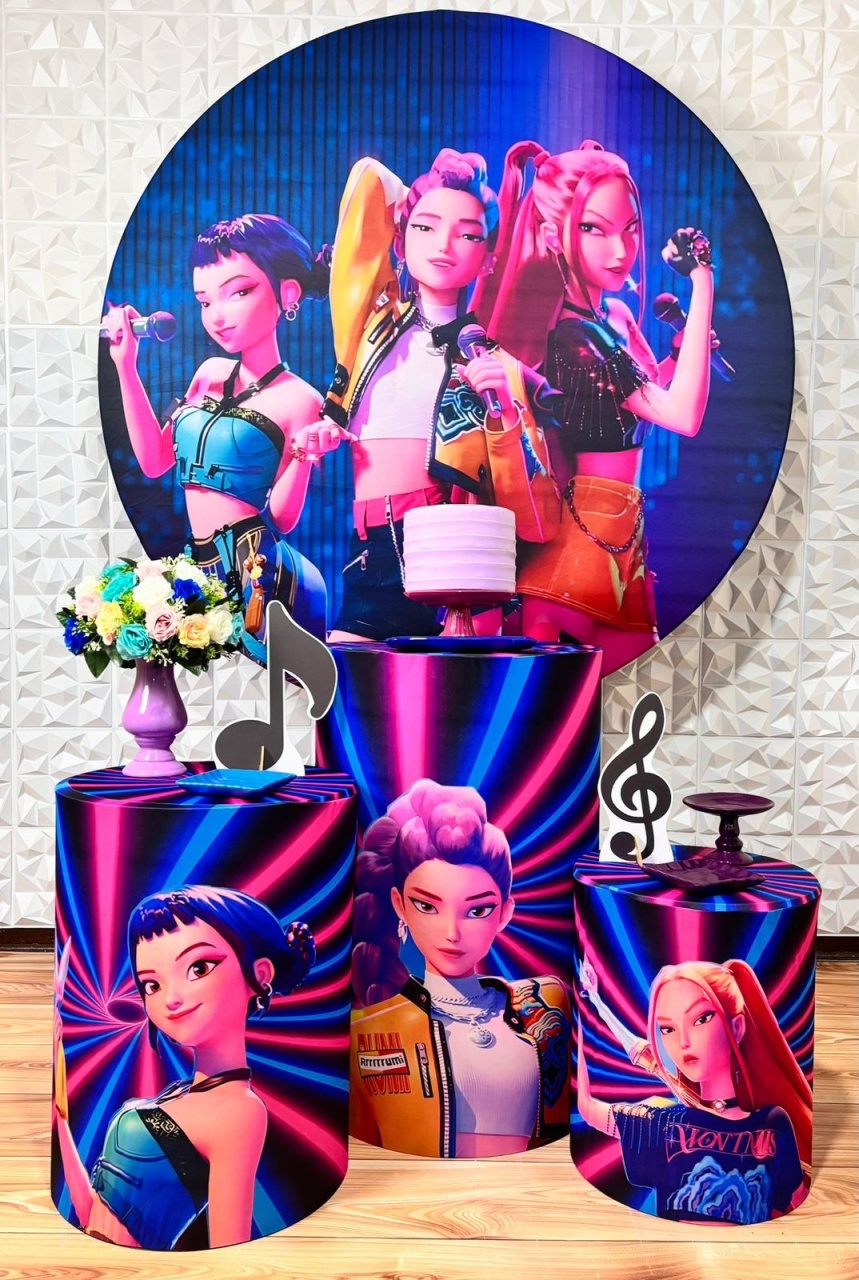 Kit Pegue E Monte Guerreiras Do K-Pop Prata - maya.locacoes