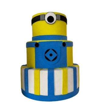 Bolo Fake Minions - Bolo Fake - maya.locacoes