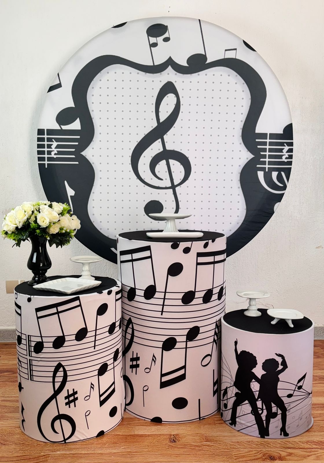 Kit Pegue E Monte Musical - Bronze - maya.locacoes