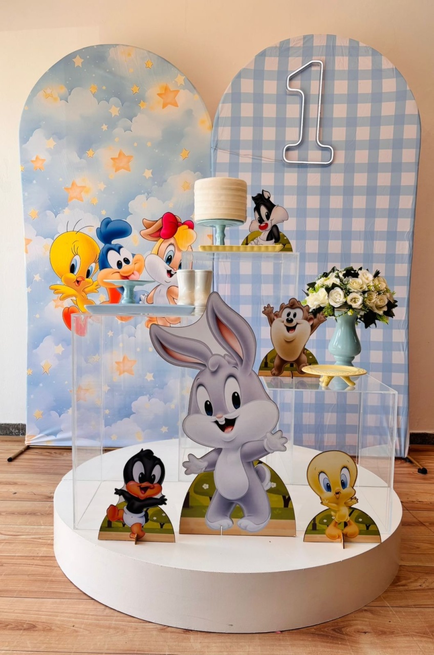 Kit Pegue E Monte Looney Tunes Luxo 2 - maya.locacoes