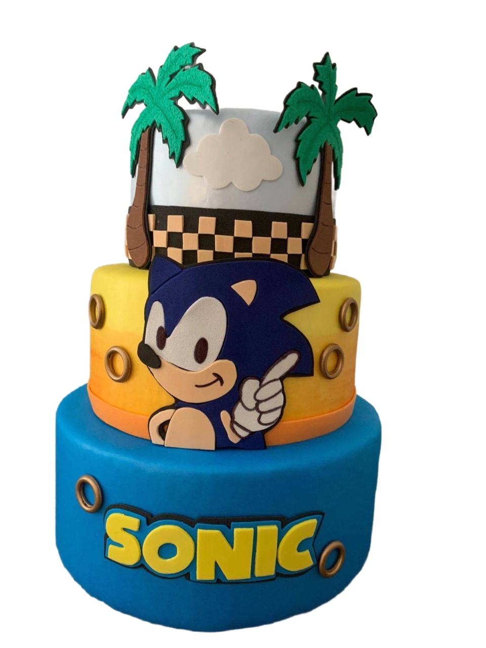 Bolo Fake Sonic 2 - Bolo Fake - maya.locacoes