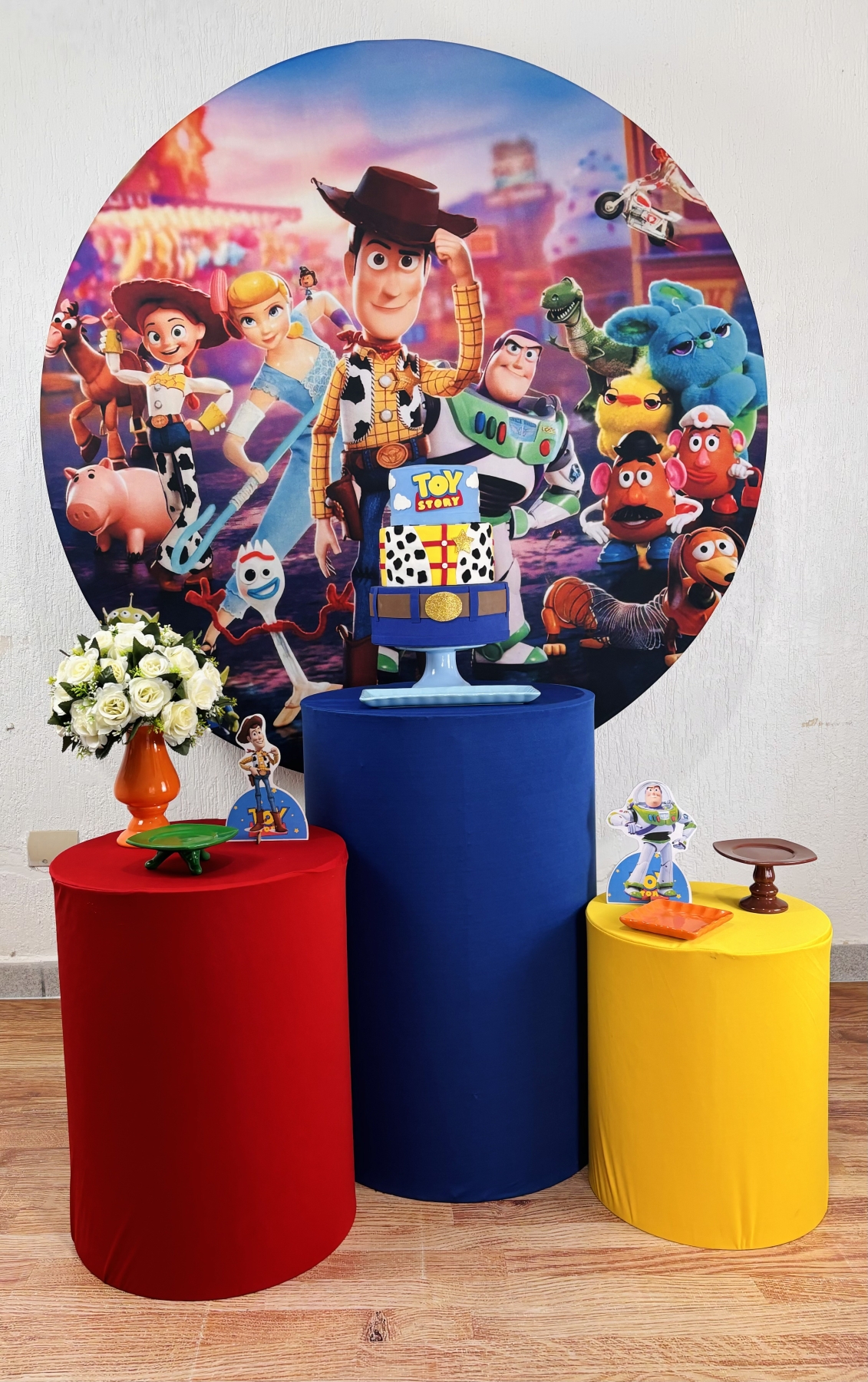 Kit Pegue E Monte Toy Story - Prata - maya.locacoes