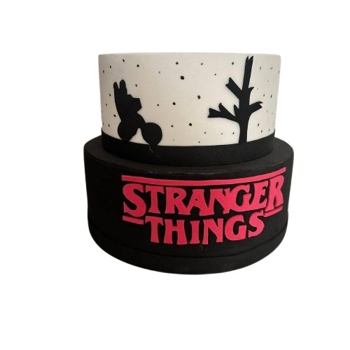Bolo Fake Stranger Things - - Bolo Fake - maya.locacoes