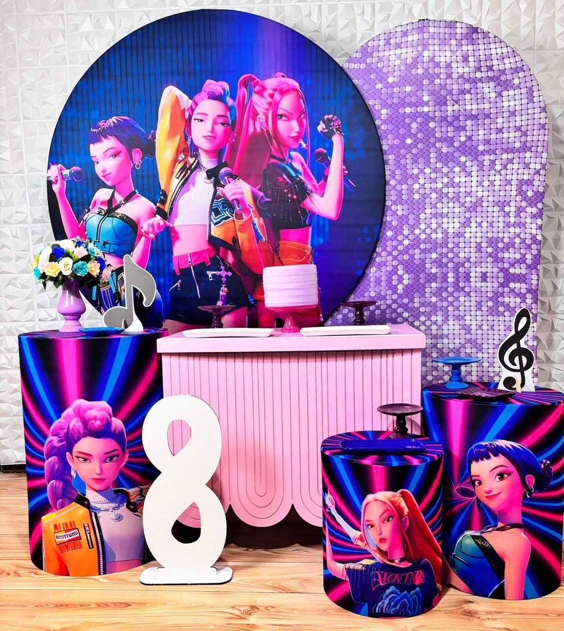 Kit Pegue E Monte Guerreiras Do K-Pop Diamante  - maya.locacoes