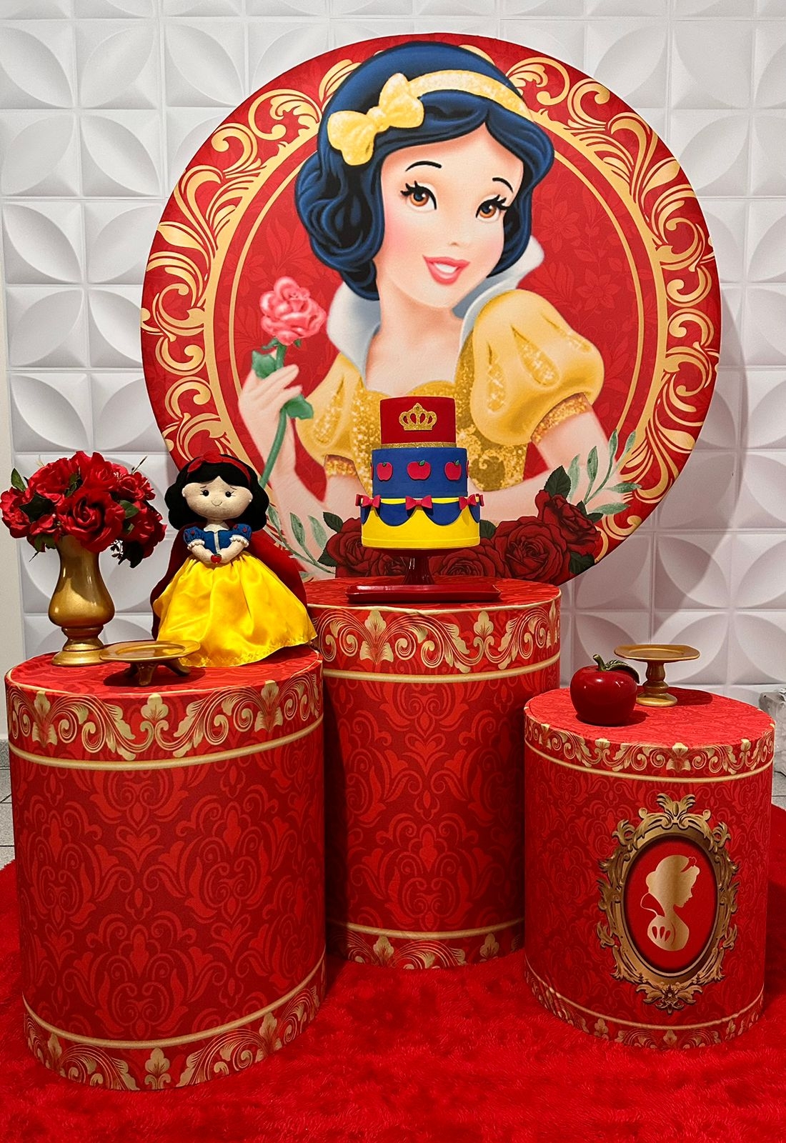 Kit Pegue E Monte Branca de Neve (Prata) - maya.locacoes