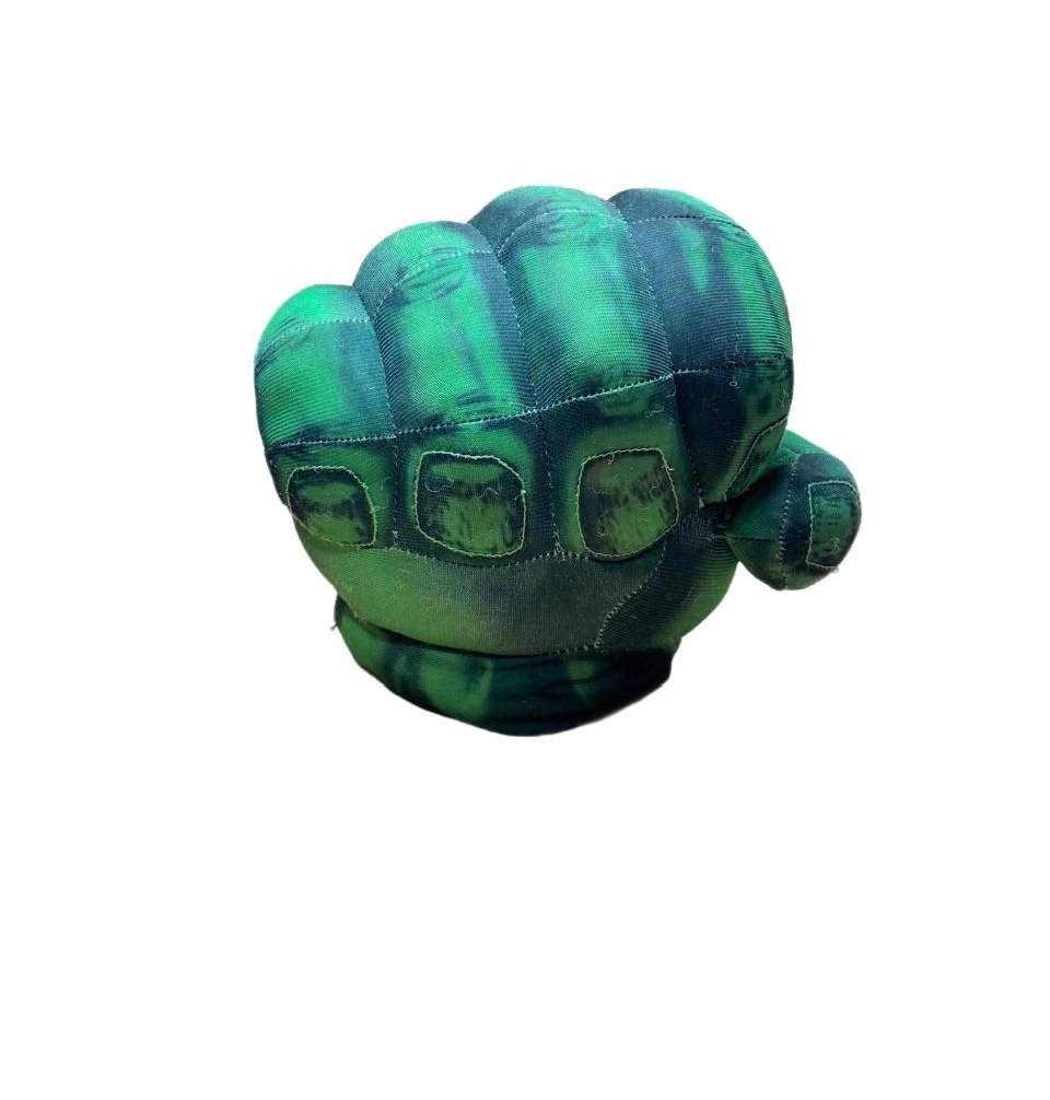 Luva Hulk Em Pelúcia (Vingadores) - maya.locacoes