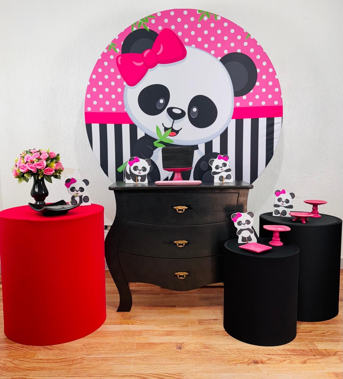 Kit Pegue E Monte Panda (Ouro) - maya.locacoes