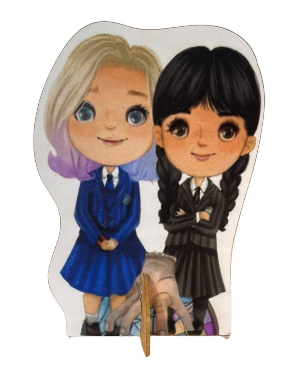Display de Mesa Wandinha E Enid - maya.locacoes