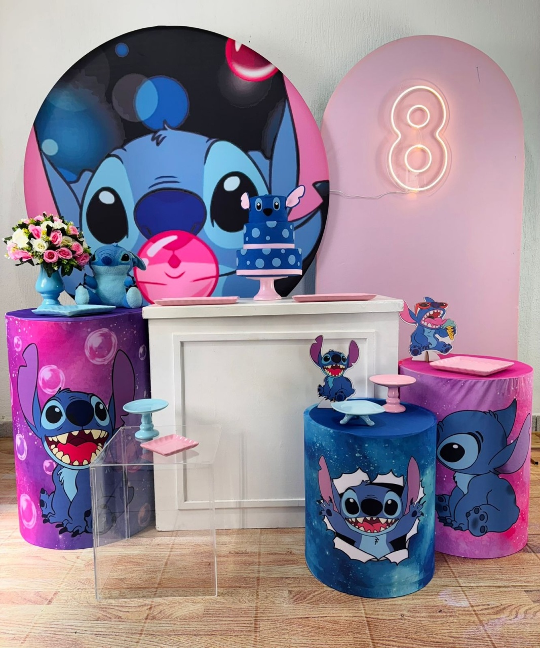 Kit Pegue E Monte Stitch Luxo - maya.locacoes