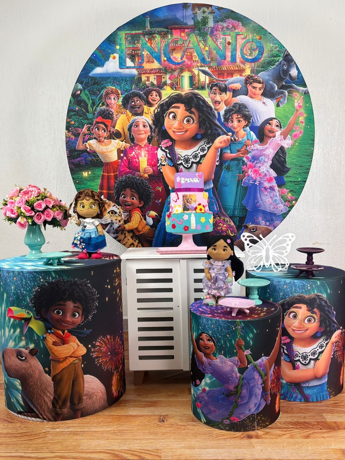 Kit Pegue E Monte Encanto - Ouro - maya.locacoes