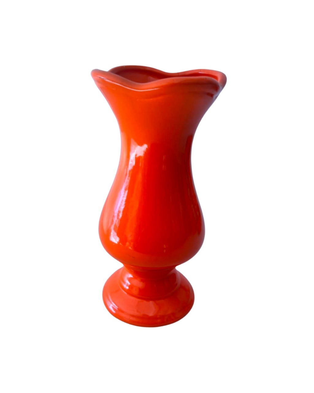 Vaso Tulipa Laranja - maya.locacoes