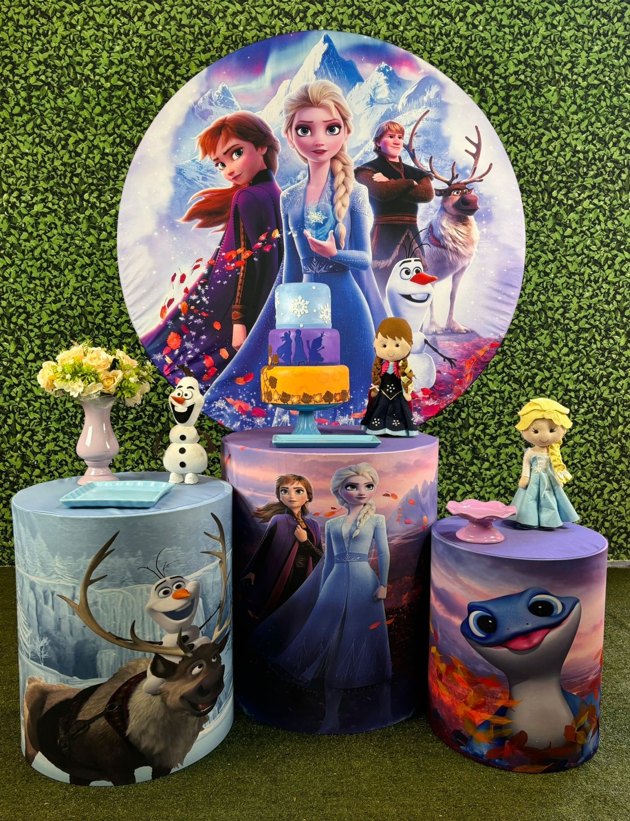 Kit Pegue E Monte Frozen 2 (Prata) - maya.locacoes