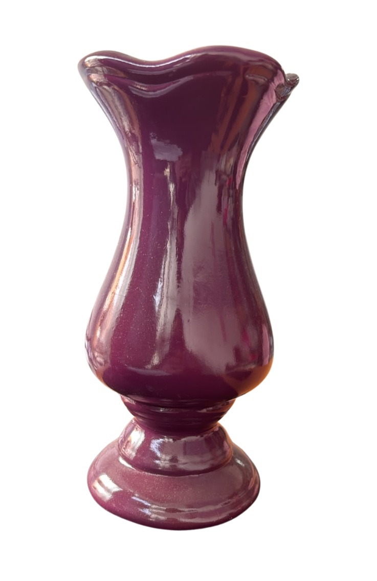 Vaso Roxo Tulipa - maya.locacoes