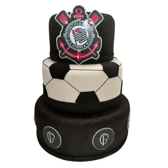 Bolo Fake Corinthians - Bolo Fake - maya.locacoes