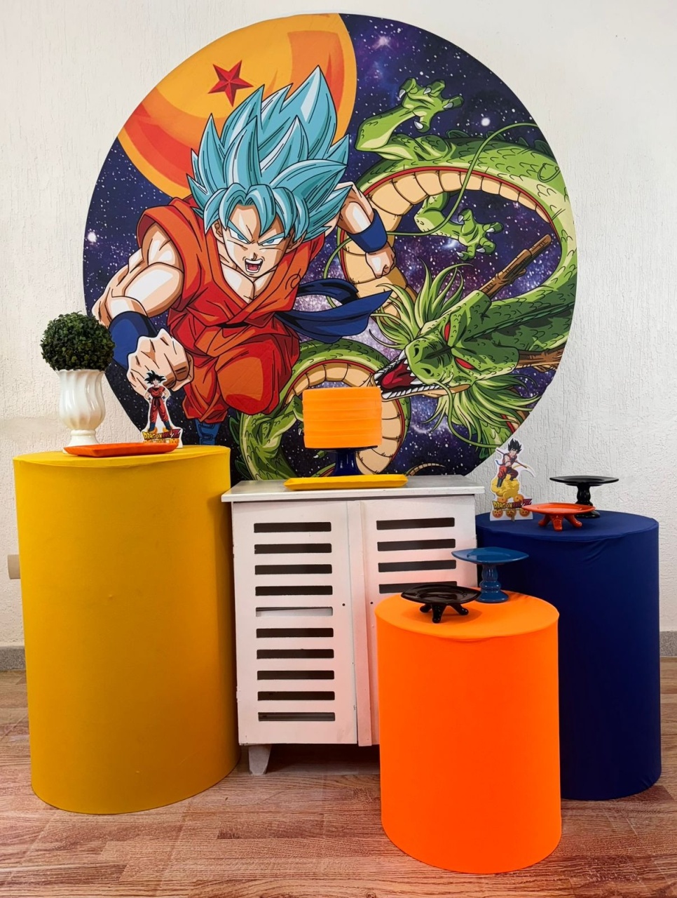 Kit Pegue E Monte Dragon Ball (Ouro) - maya.locacoes