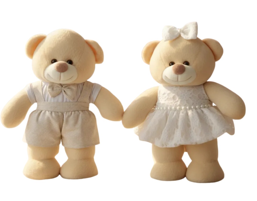 Casal Urso Grande (Mamãe E Papai) - maya.locacoes