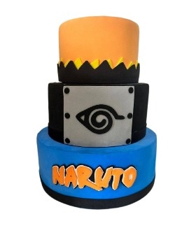 Bolo Fake Naruto - Bolo Fake - maya.locacoes