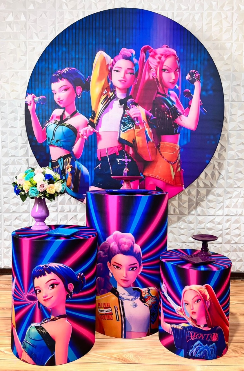 Kit Pegue E Monte Guerreiras Do K-Pop Bronze - maya.locacoes