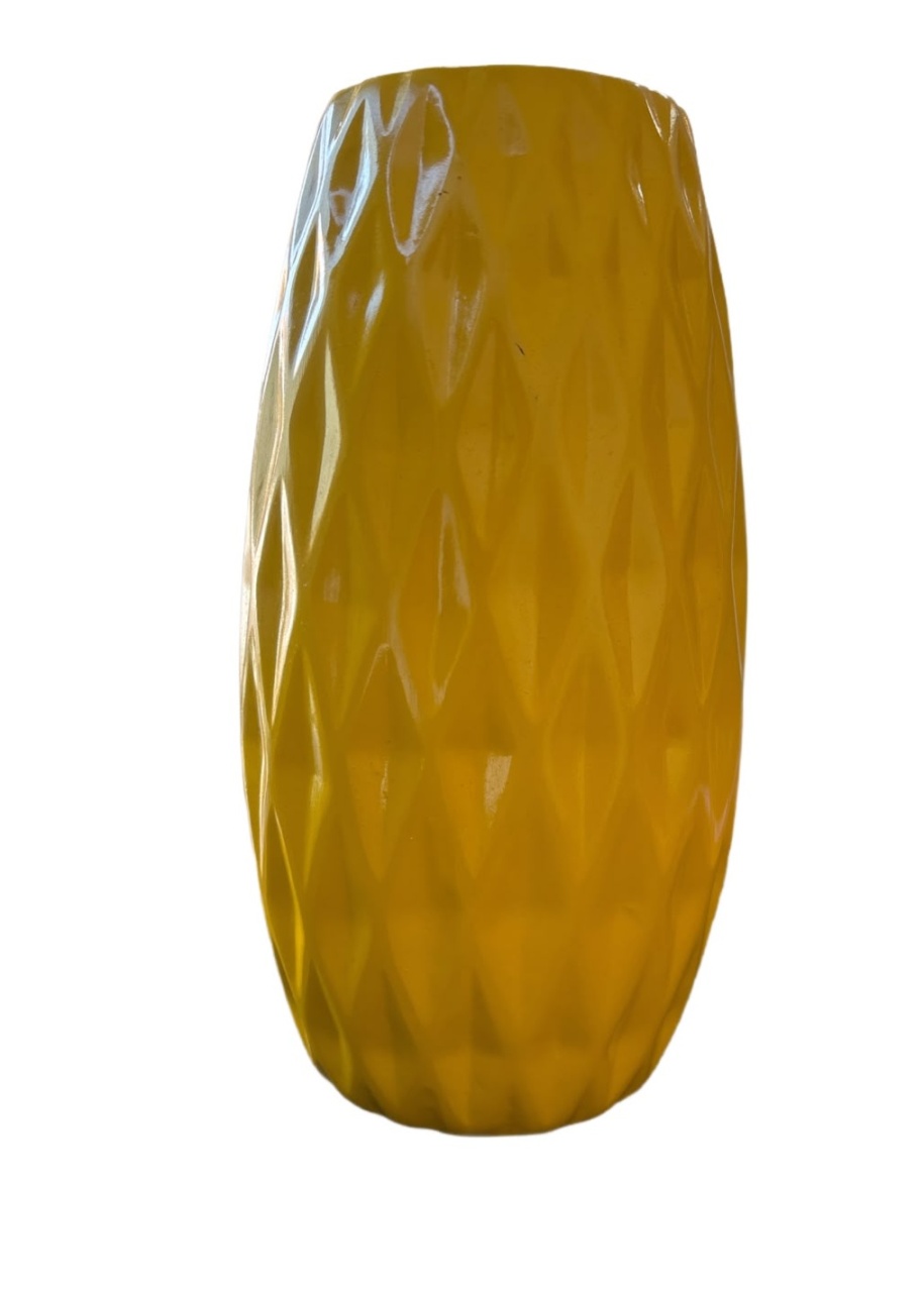 Vaso Grande Amarelo - maya.locacoes