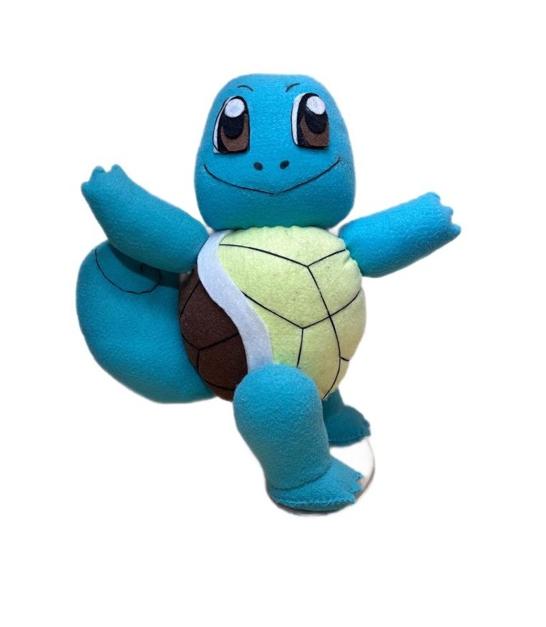 Feltro Squirtle (Pokemon) - maya.locacoes
