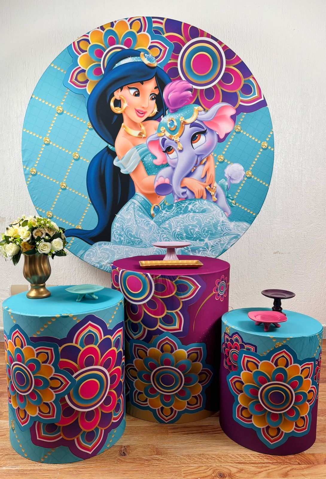 Kit Pegue E Monte Jasmine - Bronze - maya.locacoes