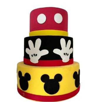 Bolo Fake Mickey - Bolo Fake - maya.locacoes