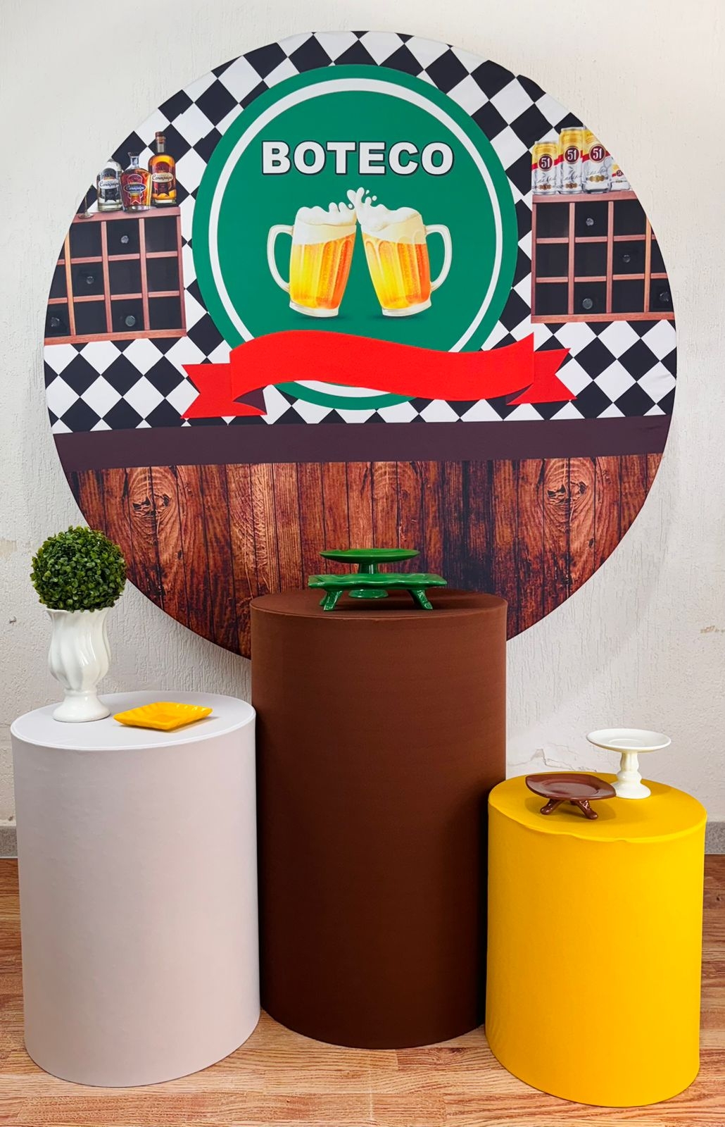 Kit Pegue E Monte Boteco (Bronze) - maya.locacoes
