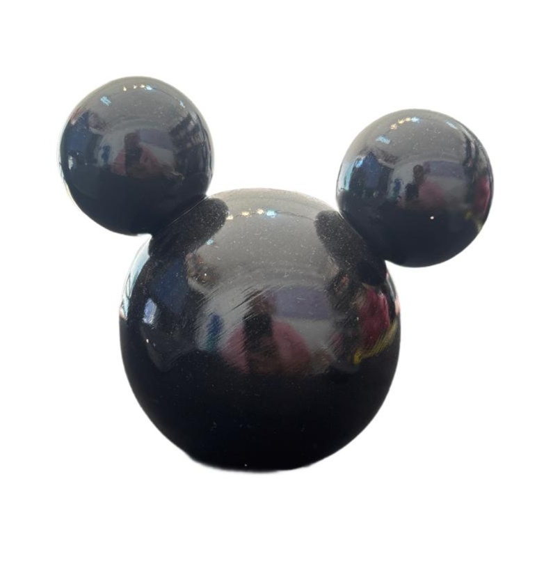 Cabeça Preta Mickey Pequena - maya.locacoes