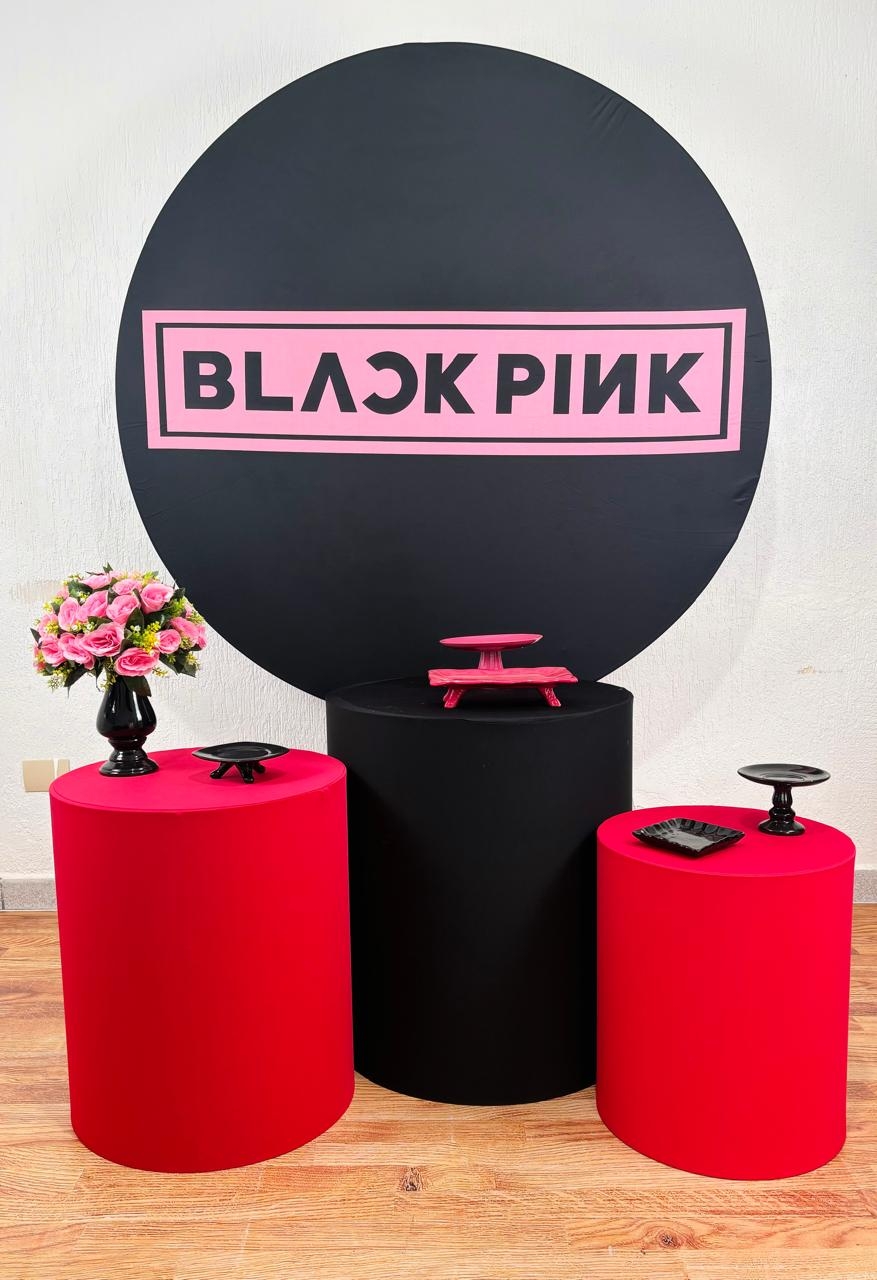 Kit Pegue E Monte Black Pink - Bronze - maya.locacoes