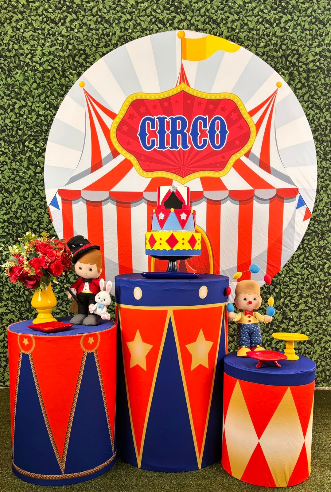 Kit Pegue E Monte Circo - Prata - maya.locacoes