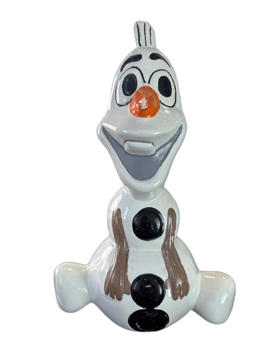 Olaf Em Cerâmica - maya.locacoes