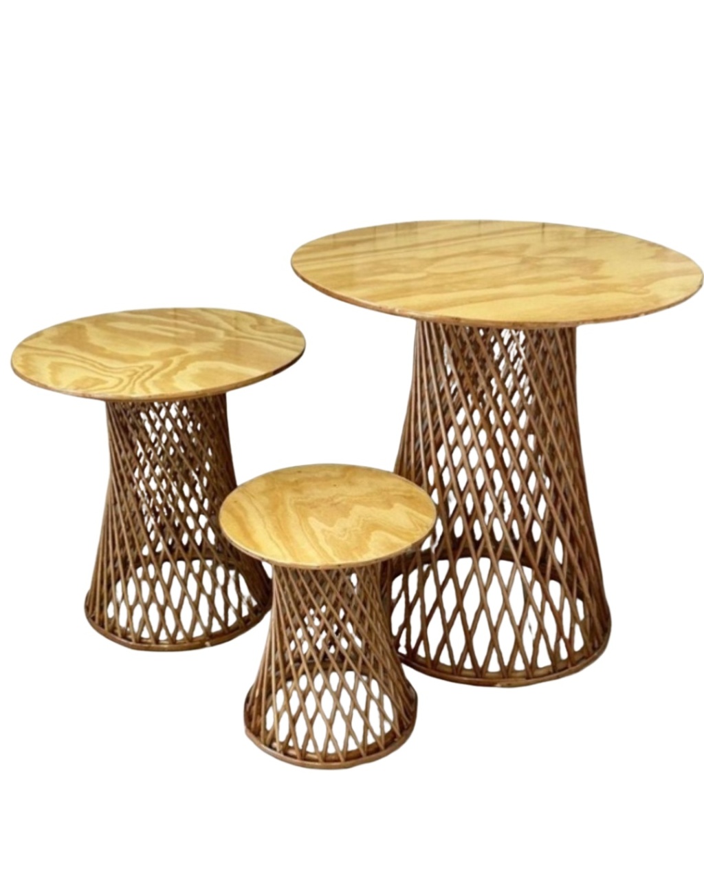 Trio de Mesa Vime Xadrez - maya.locacoes