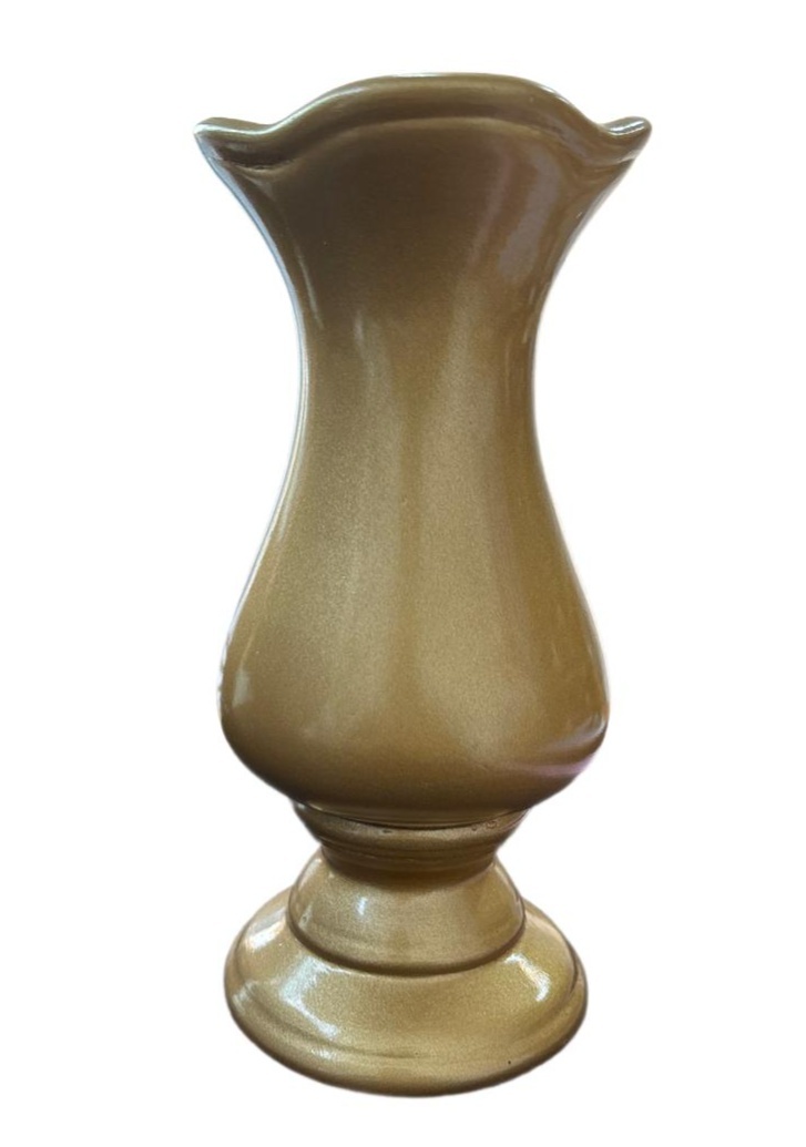 Vaso Dourado Tulipa - maya.locacoes