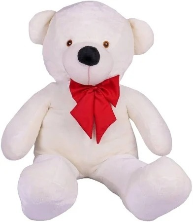 Urso Chá Revelação - Laço Removível - maya.locacoes