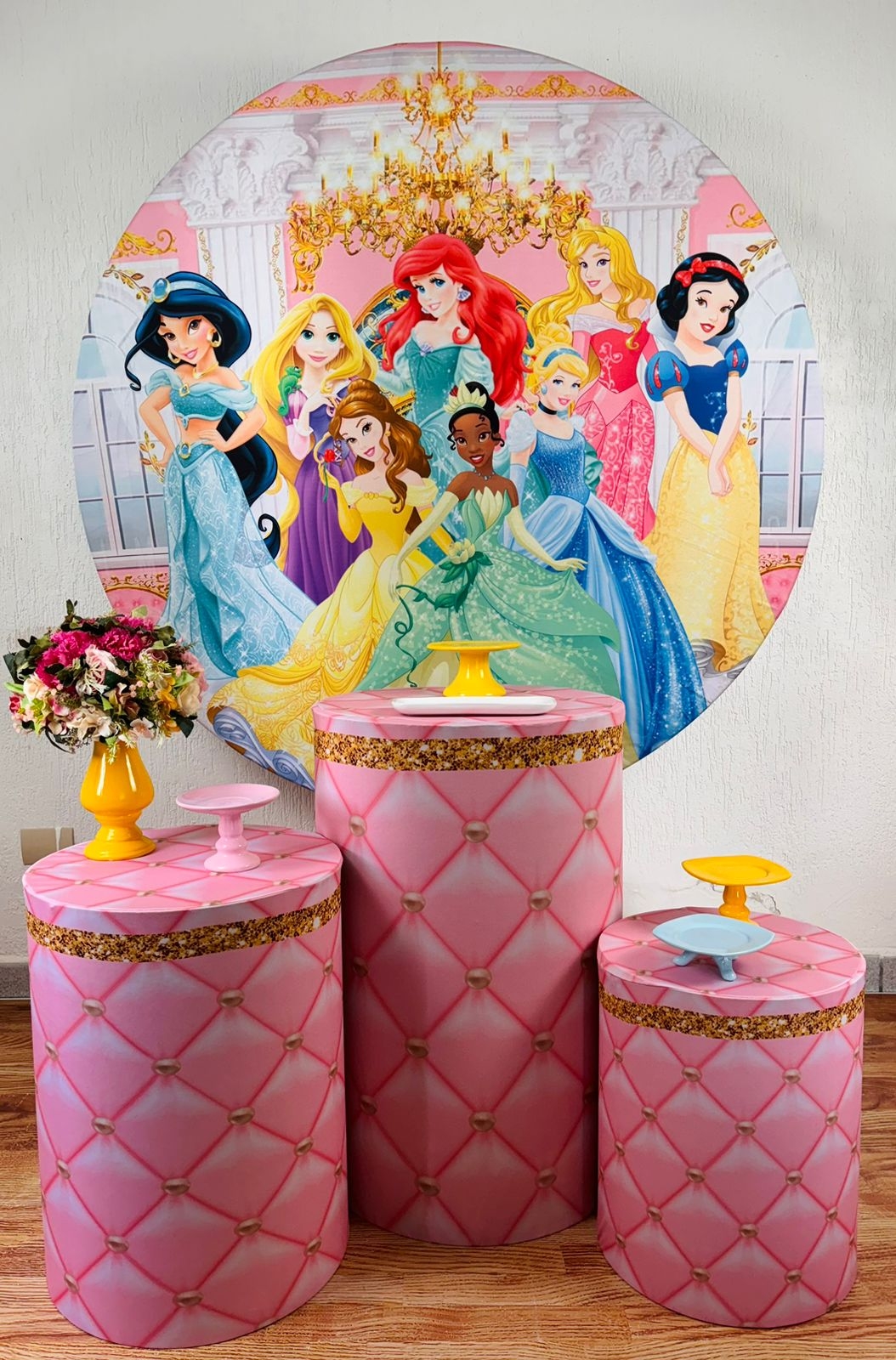 Kit Pegue E Monte Princesas (Bronze) - maya.locacoes