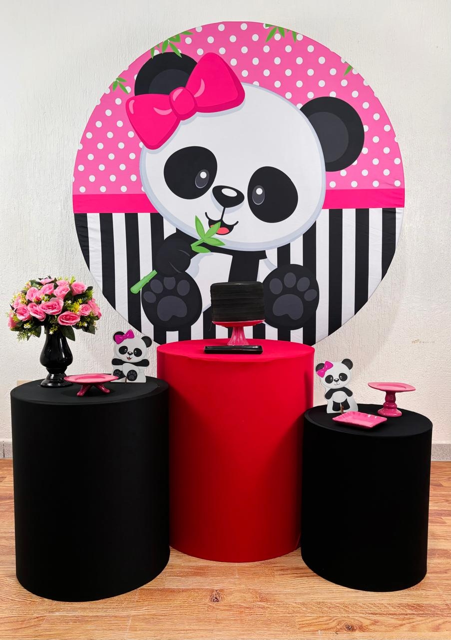 Kit Pegue E Monte Panda (Prata) - maya.locacoes
