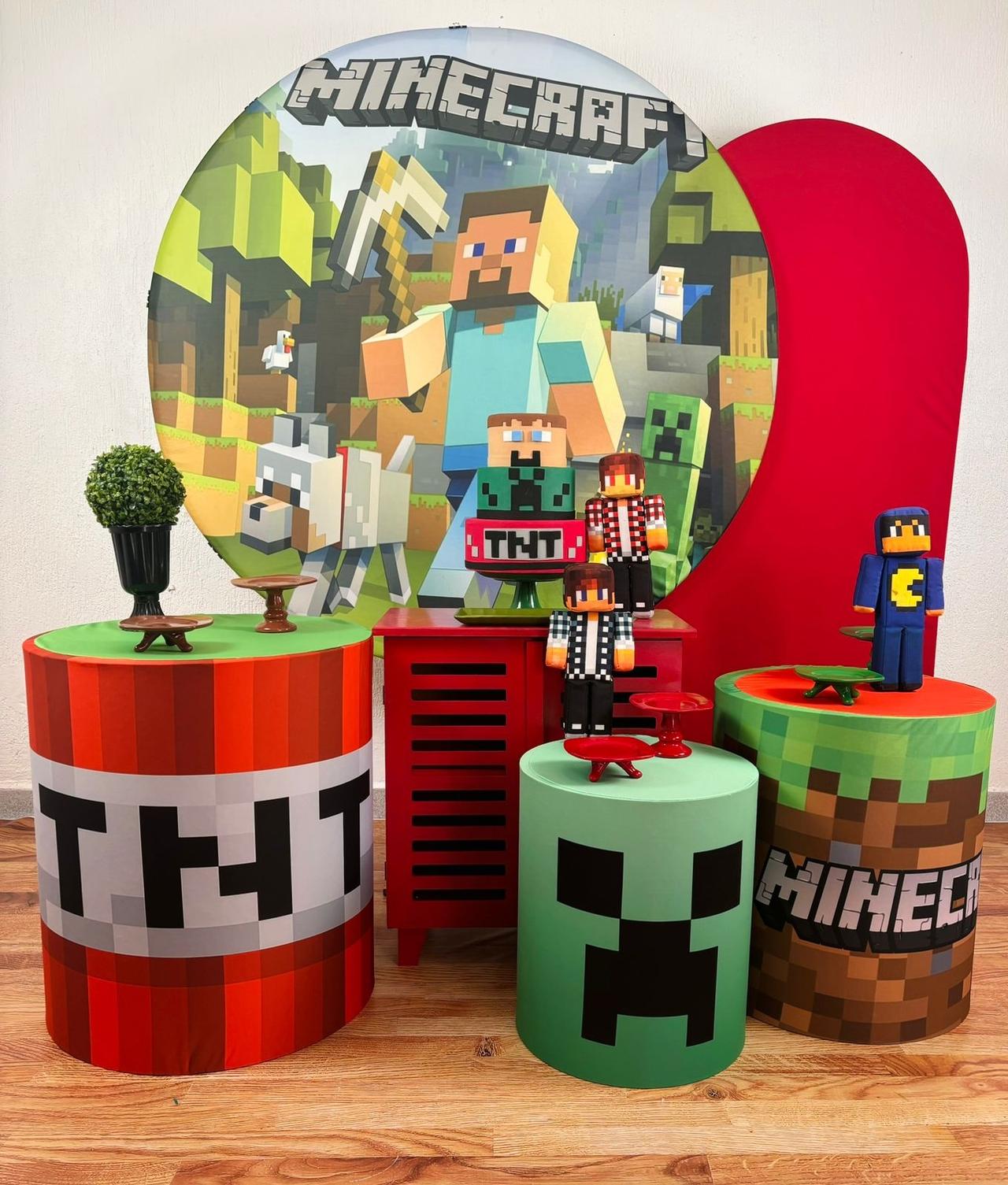 Kit Pegue E Monte Minecraft (Diamante) - maya.locacoes