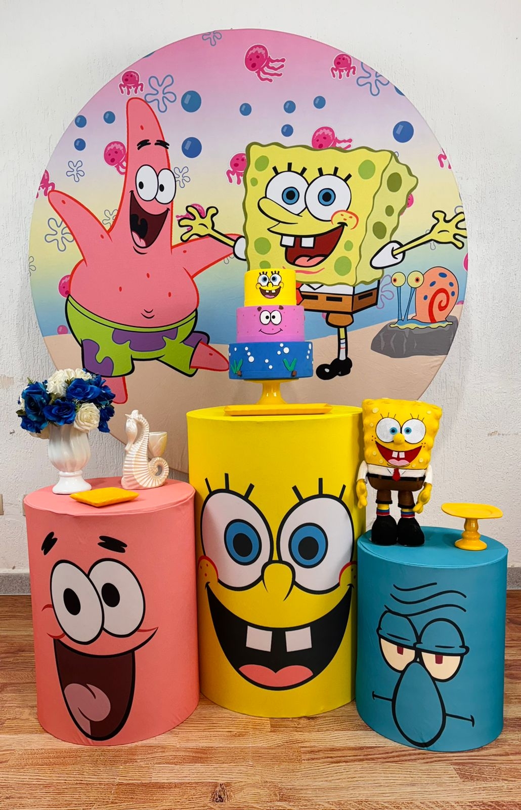 Kit Pegue E Monte Bob Esponja - Prata - maya.locacoes
