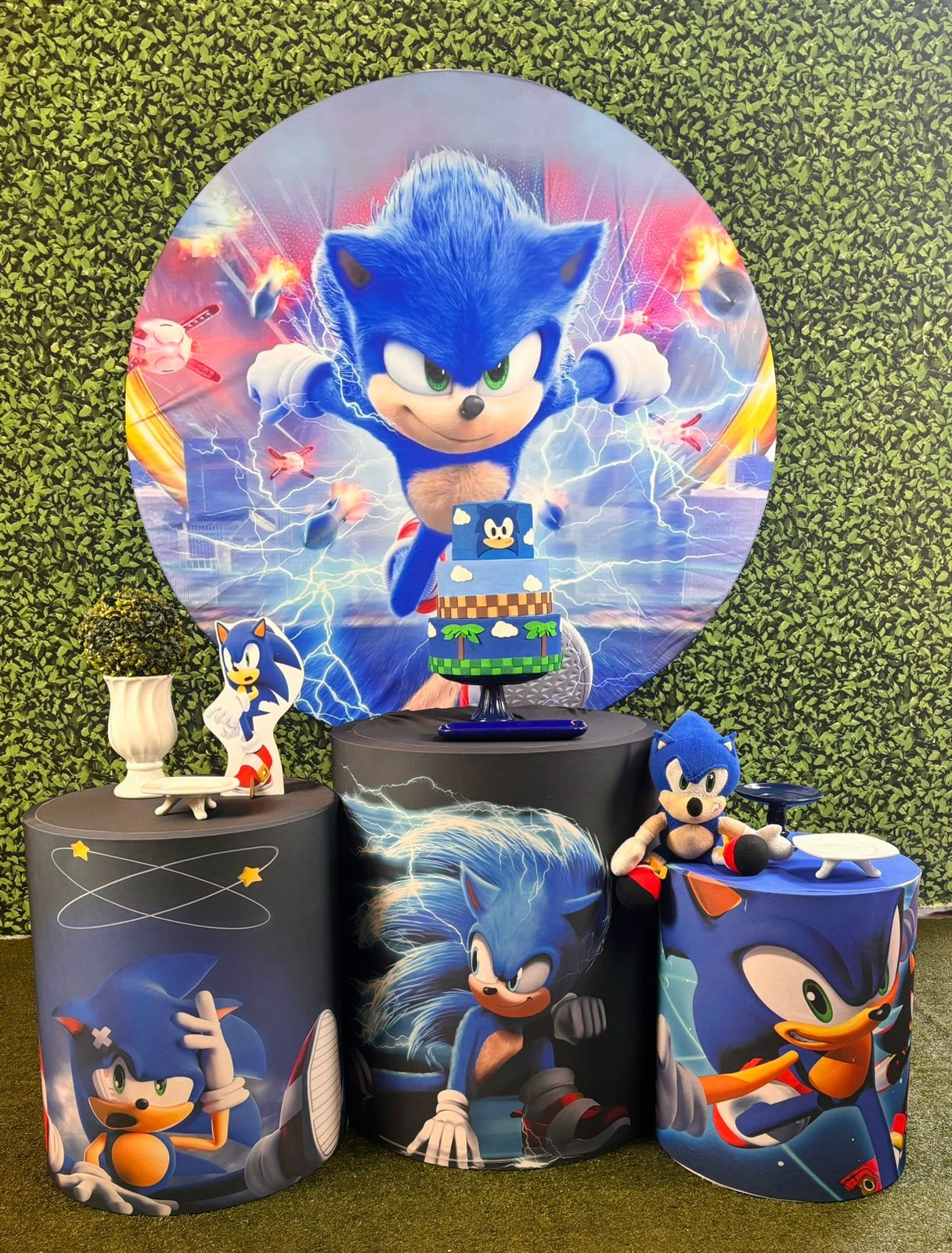 Kit Pegue E Monte Sonic - Prata - maya.locacoes