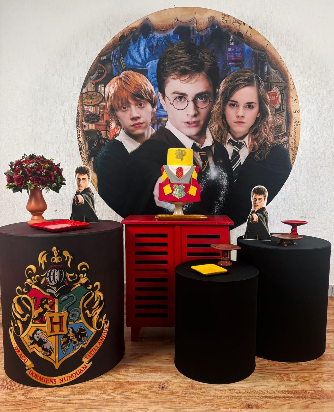 Kit Pegue E Monte Harry Potter (Ouro) - maya.locacoes