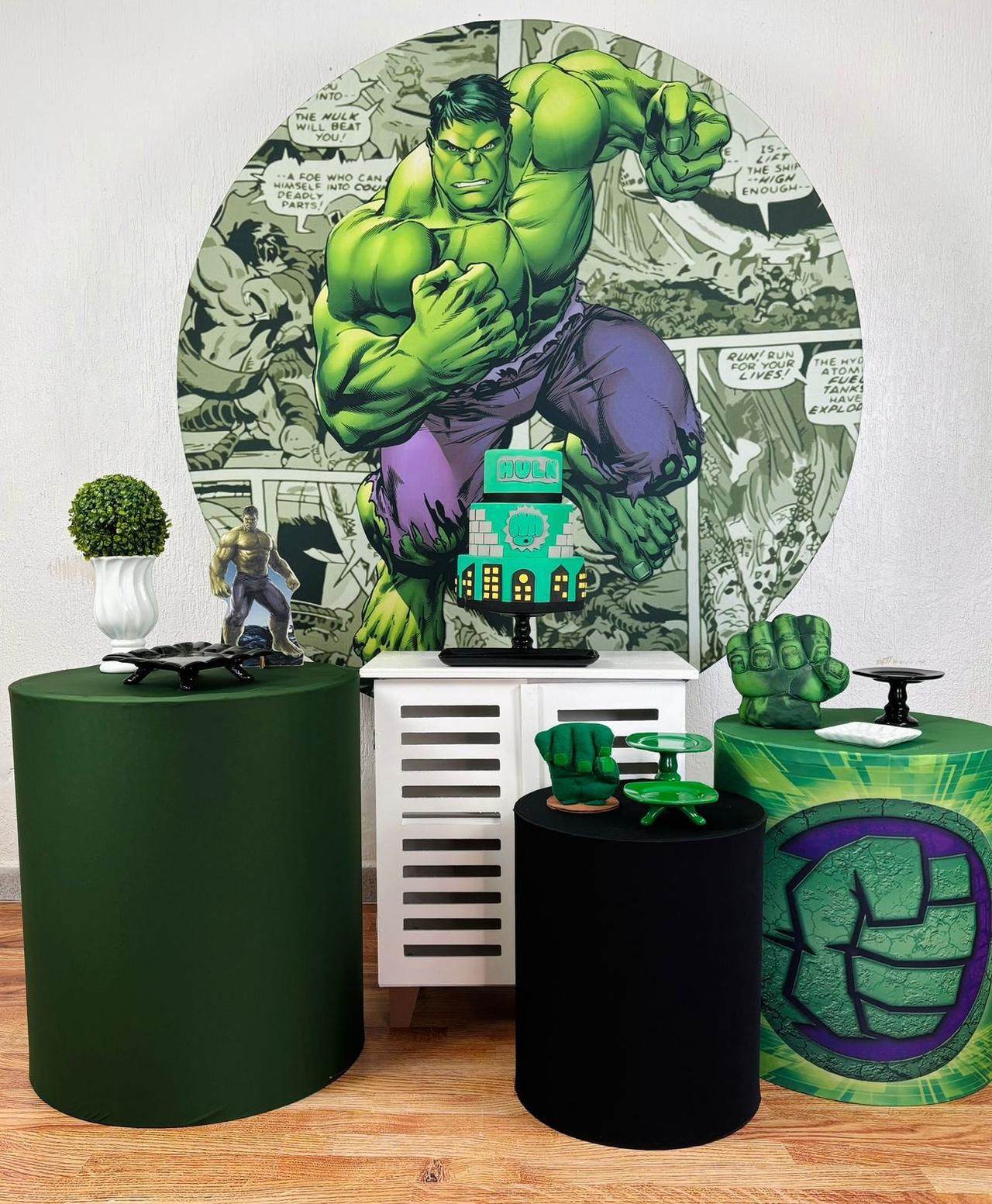 Kit Pegue E Monte Hulk - Ouro - maya.locacoes