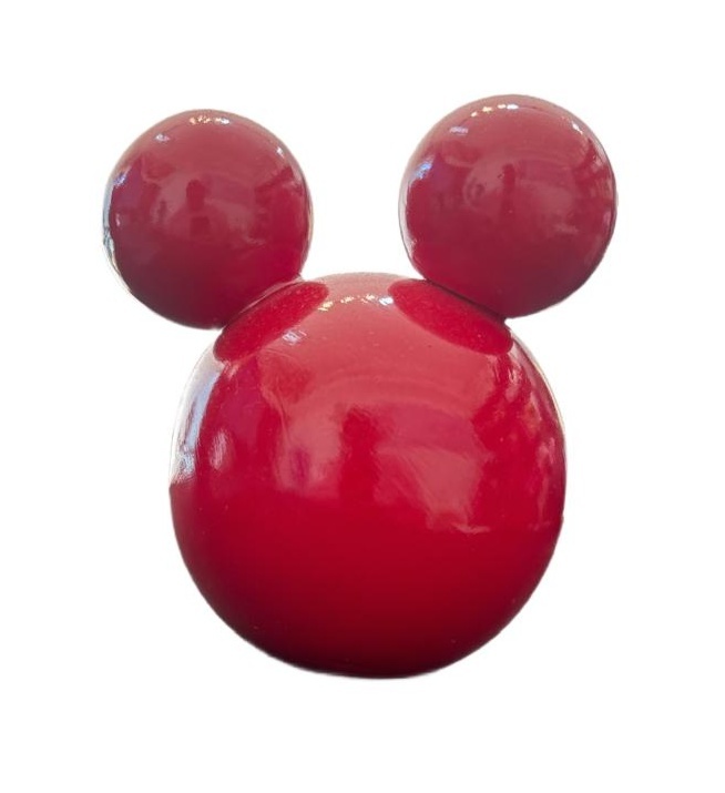 Cabeça Vermelha Mickey Pequena - maya.locacoes