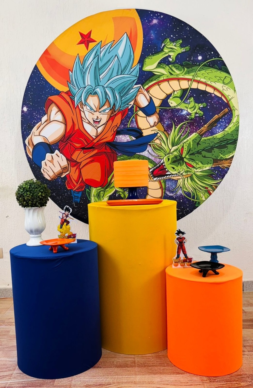 Kit Pegue E Monte Dragon Ball (Prata) - maya.locacoes
