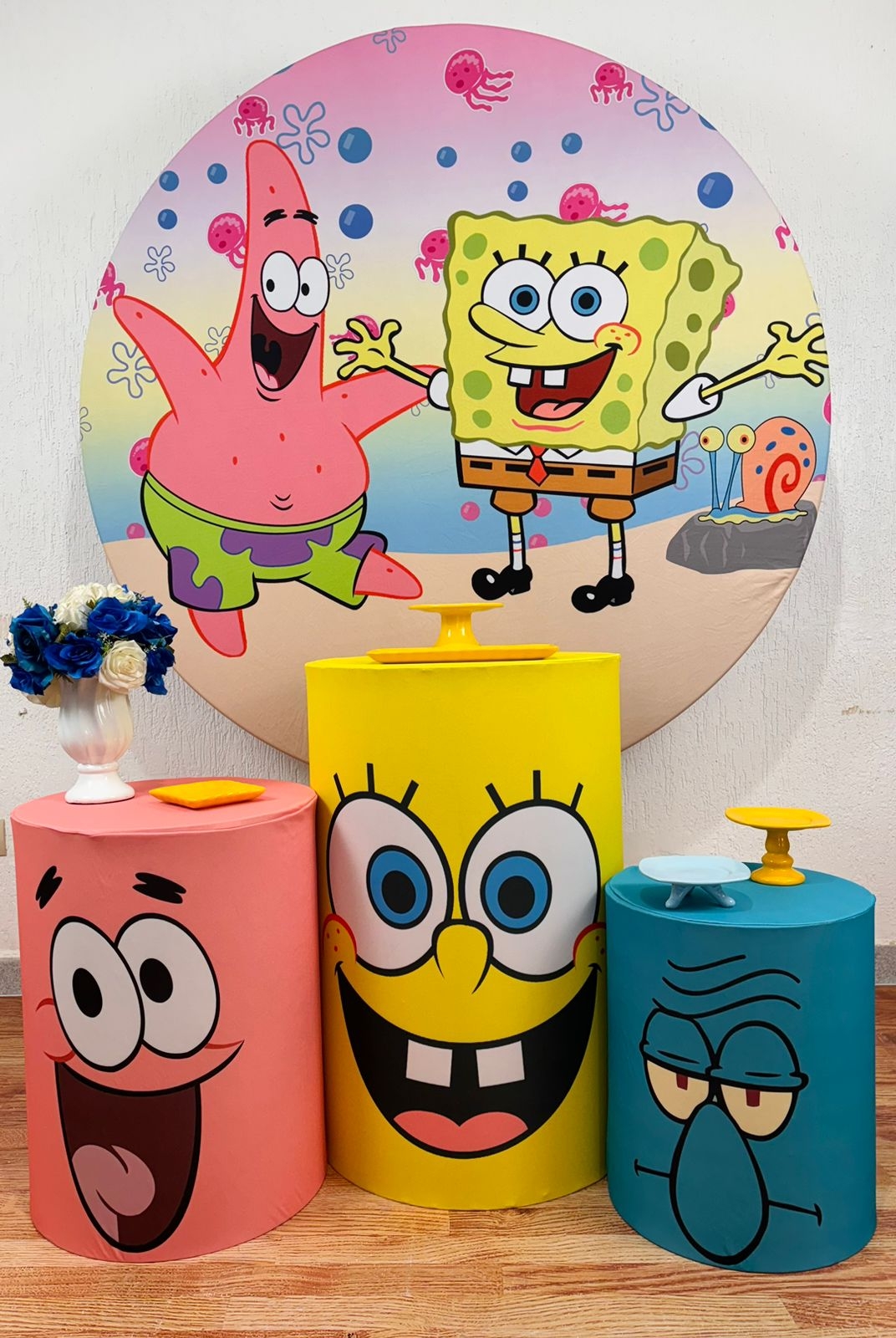 Kit Pegue E Monte Bob Esponja - Bronze - maya.locacoes
